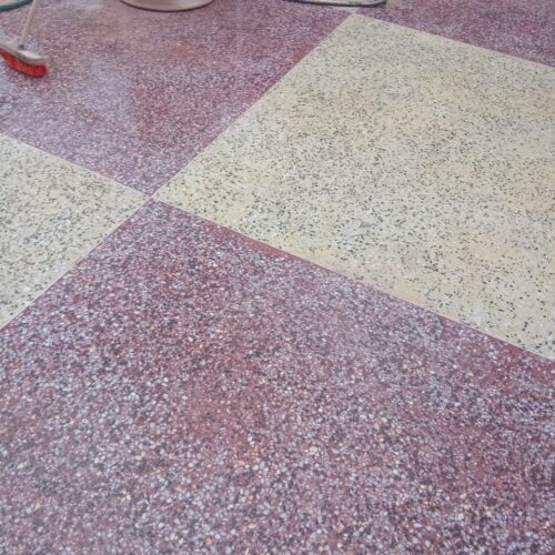 faluca terrazzo floor